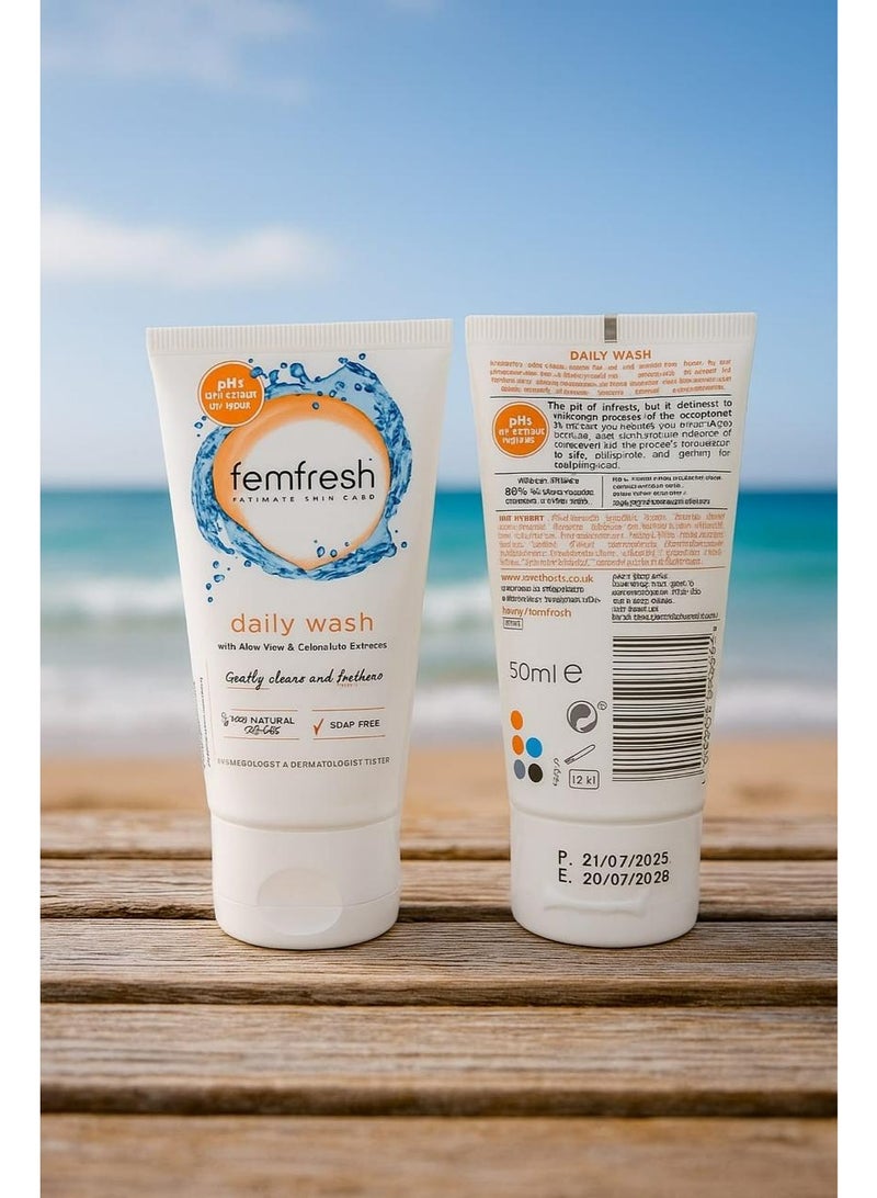 Femfresh Intimate Skin Care Daily Intimate Wash 50 ML - Image 1